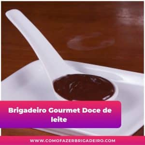 Brigadeiro Gourmet Doce de leite 